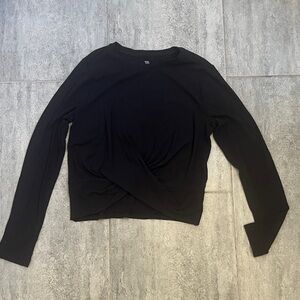 All in Motion Black Long Sleeve Women's Tee